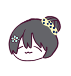 おだんごあたまのしゃしんかこう（個別スタンプ：3）