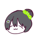 おだんごあたまのしゃしんかこう（個別スタンプ：4）