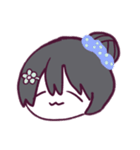 おだんごあたまのしゃしんかこう（個別スタンプ：6）