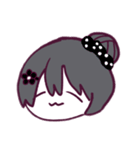 おだんごあたまのしゃしんかこう（個別スタンプ：8）