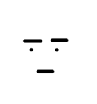 適当に描いたかおー1（個別スタンプ：8）