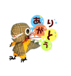 恐竜たちの挨拶⑧（個別スタンプ：4）