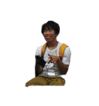 あおやぎとゆかいななかま（個別スタンプ：7）
