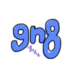 英文字stamp‼️（個別スタンプ：3）