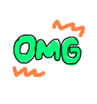 英文字stamp‼️（個別スタンプ：4）