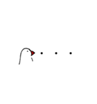 手書き文鳥（個別スタンプ：9）
