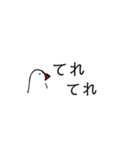 手書き文鳥（個別スタンプ：15）