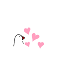 手書き文鳥（個別スタンプ：27）