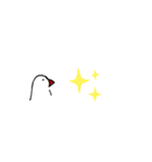手書き文鳥（個別スタンプ：29）