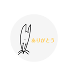 手書きミニピン（個別スタンプ：3）