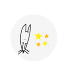 手書きミニピン（個別スタンプ：37）