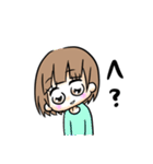 女の子 敬語スタンプ（個別スタンプ：22）