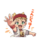 三色少年（個別スタンプ：1）