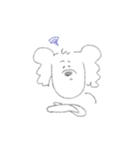 ユウナのおうちのあおちゃんスタンプ（個別スタンプ：3）