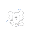 ユウナのおうちのあおちゃんスタンプ（個別スタンプ：16）