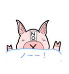 なんとも言えない表情のブタちゃん（個別スタンプ：3）