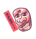 なんかへんなひとたち。（個別スタンプ：3）