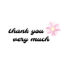 かんたんスタンプ 日本語＆英語（個別スタンプ：13）