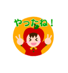 今日のリンゴちゃん（個別スタンプ：5）
