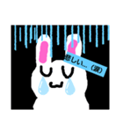 うさぎの手描きスタンプ〜 ₍ ᐢ. ̫ .ᐢ ₎（個別スタンプ：8）