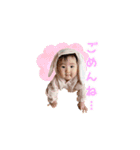 1歳のあかり。（個別スタンプ：7）