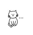 素朴な猫奴(韓国語)（個別スタンプ：3）