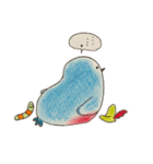 ピンクロビン リアクションスタンプ（個別スタンプ：7）