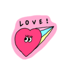 毎日使える♡手書きステッカー（個別スタンプ：4）