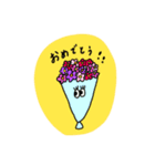 毎日使える♡手書きステッカー（個別スタンプ：5）
