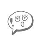simple Face 2021（個別スタンプ：3）