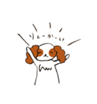 キャバリアとゲーム（個別スタンプ：4）