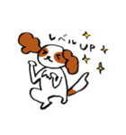 キャバリアとゲーム（個別スタンプ：24）