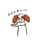 キャバリアとゲーム（個別スタンプ：25）