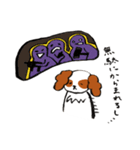 キャバリアとゲーム（個別スタンプ：28）