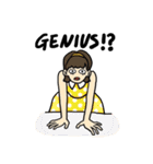 レトロファッションガールズ(英語)（個別スタンプ：32）