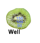 キウイフルーツ Kiwi fruit（個別スタンプ：7）