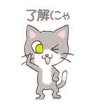 猫大好き！（大）その14（個別スタンプ：21）