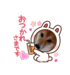 柴犬♀さくらの日常（個別スタンプ：24）