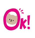 くま くーま く〜ま（個別スタンプ：5）