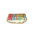 英語のアイシングクッキー（個別スタンプ：10）