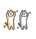 素朴でかわいい女の子と猫のスタンプ（個別スタンプ：12）