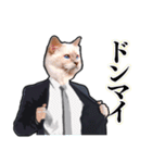 犬猫スーツ★スタンプ（個別スタンプ：18）