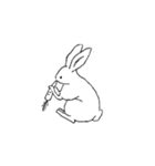 うさぎの兵士（個別スタンプ：20）