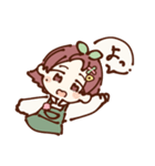 ゆるゆるした女子の日常（個別スタンプ：1）