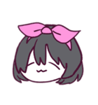 かちゅーしゃじょしのしゃしんかこう（個別スタンプ：2）