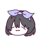 かちゅーしゃじょしのしゃしんかこう（個別スタンプ：5）