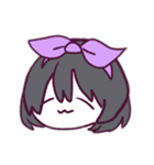 かちゅーしゃじょしのしゃしんかこう（個別スタンプ：6）