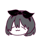 かちゅーしゃじょしのしゃしんかこう（個別スタンプ：7）