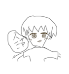 幼児の黒歴史イラストスタンプ（個別スタンプ：1）