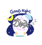 かんたんもじだけスタンプ（個別スタンプ：2）